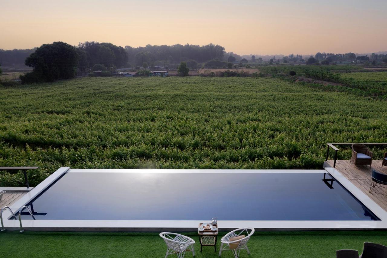 Saffronstays Onellaa, Nashik - Infinity Pool Villa Surrounded By A Vineyard מראה חיצוני תמונה